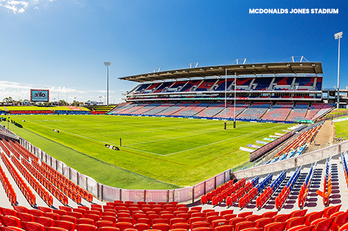 Catch the Newcastle Knights in Action at McDonald Jones Stadium!